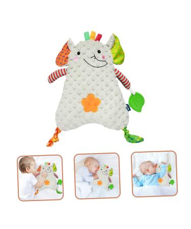 Ibasenice 3-Stage Animal Pacifier Towel | Baby Comfort Muslin Blanket & Bite Toy | Soft Spitting Towel for Newborns | Premium PP Cotton Bathing Products - Buy Online on GoSupps.com