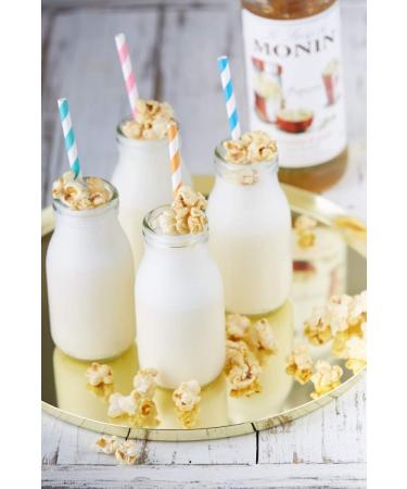 MONIN Premium Popcorn Syrup 700 ml - Delicious Popcorn Flavor (Pack of 1) - Buy Online on GoSupps.com
