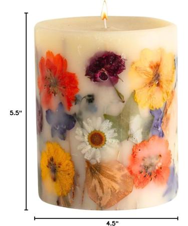 Shop Rosy Rings Fall Decor Essence of Autumn Candle | Aromatherapy Botanical Candle with Hyacinth Honeysuckle & More | 120 Hour Burn Time - Perfect Home Gift - Buy Online on GoSupps.com