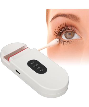 Electric Eyelash Curler - Long Lasting 3-Level Temperature Control Rechargeable & Handheld for Perfect Home Makeup - Buy Online on GoSupps.com