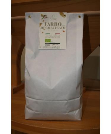ORGANIC HULLED SPELLED ANCIENT CEREALS IN BEANS PRODUCTION IN ITALY PACK 1 PACK OF 4 KG - Buy Online on GoSupps.com