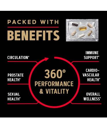 GNC Mega Men Performance & Vitality Vitapak - 30 Capsules - Buy Online on GoSupps.com