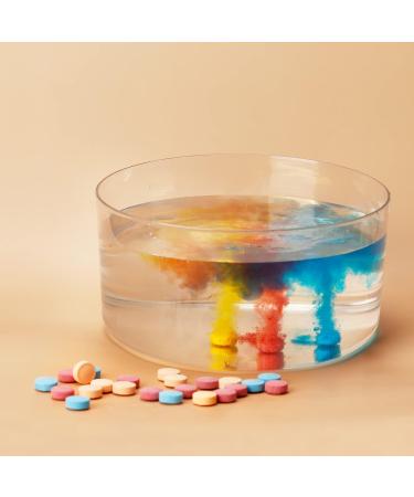 Bath Color Tablets for Kids 120 Count - 2 Packets of 60 Tablets Each | Kids Bath Bombs Set for Educational and Fun Bathtime Activity - Buy Online on GoSupps.com