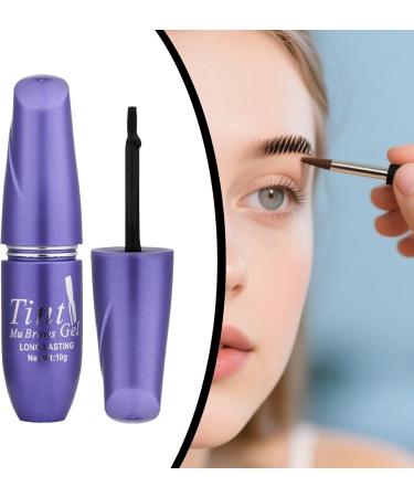  G n rique Eyebrow Gel Tint Peel Off Transfer-Proof Brow Colour Semi Permanent Makeup Waterproof Long-Lasting Formula Smudge Resistant Finish 10 g Tube Ideal for Women 2.5 x 2.5 x 9.6 cm - Buy Online on GoSupps.com