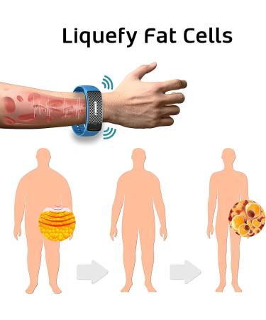 Matteo Ultrasonic Magnetic Lymph Drainage Wristband - Black | Body Shape & Detox Bracelet for Men and Women - Buy Online on GoSupps.com
