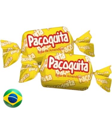 Pa oquita Chewy Candy - Peanut Toffee Candy - Brazilian Peanut Candy - Bulk Candy by Lecsa Specialty Snacks (120g) - Buy Online on GoSupps.com