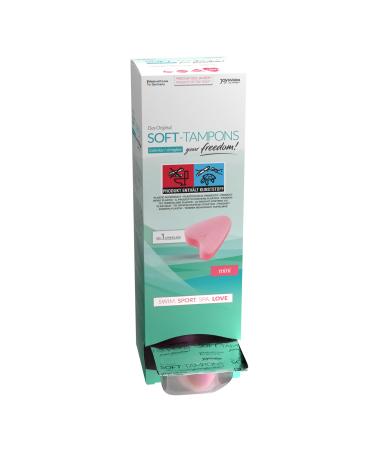 JOYDIVISION soft tampons "mini" threadless tampons dispenser box of 10