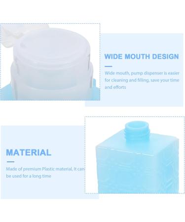 Beavorty pink nail polish nail oil alcohol nail polish remover dispenser push down pump bottle dispenser pump dispenser nail polish remover pump makeup remover container plastic travel Blue - Buy Online on GoSupps.com