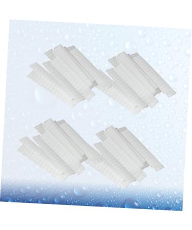 100pcs White Mesh Brush Covers - Reusable Protective Sleeves for Cosmetic & Painting Brushes - Makeup Brush Shield 11*1cm - Buy Online on GoSupps.com