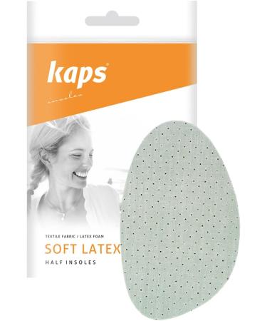 KAPS Soft Latex Half-Sole Inserts - Comfortable Cotton & Latex for Heels & Boots (Size 39-40 EUR) - Moisture Absorbing & Friction Reducing - Buy Online on GoSupps.com