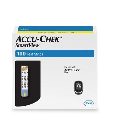 ACCU-CHEK SmartView Test strips - 100 Test Strips Pack of 2