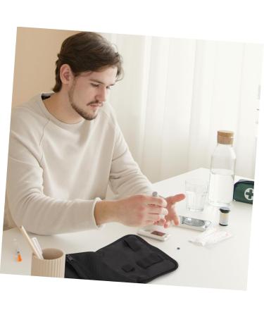 Ultechnovo Blood Pressure Monitor & Blood Sugar Measuring Device - Portable 4-Piece Set for Diabetics | Zip Pocket Storage Solution - Buy Online on GoSupps.com