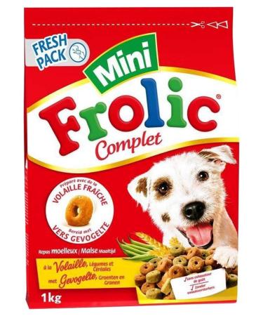 Frolic Mini Complete Dog Food Poultry Vegetables Cereals 1Kg