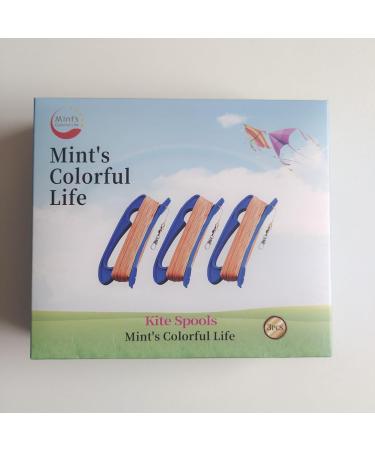Mint's Colorful Life Kite String & Handles Set - 100m Durable Kite Line (3 Pcs) for International Shipping - Buy Online on GoSupps.com