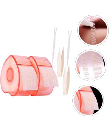 minkissy 2 Roll Lace Double Eyelid Sticker Adhesive Eyelid Sticker Instant Eye Lift Strips Eyelid Tape Strip Invisible Double Makeup Stickers Tape Strips Eyes Double Eyelid Fiber - Buy Online on GoSupps.com