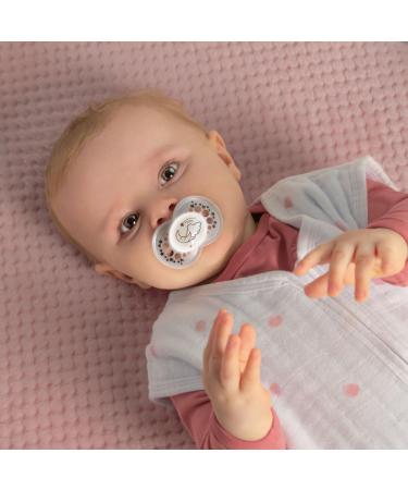 MAM Original Pacifier Set of 2 - Rubber Pink 2-6 Months with Cover | Shop Internationally - Buy Online on GoSupps.com