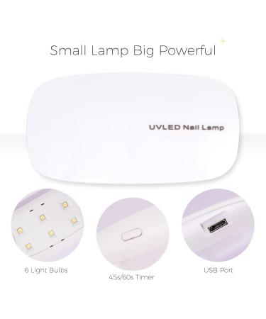 Burano Poly Nail Extension Gel Kit - All-in-One Builder Gel Set with LED Lamp for Nails in Pink - Buy Online on GoSupps.com