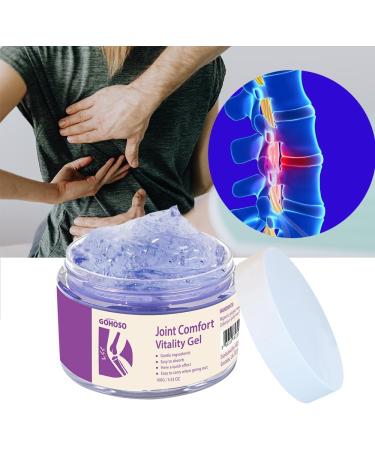 Joint Purple Gel Cooling Massage Cream with Turmeric for Back Neck Joints & Muscles Hydrating Gel for Active Lifestyles - Buy Online on GoSupps.com