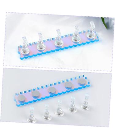 FRCOLOR 1 Set Nail Practice Bracket Nail Display Stand Training Nail Rack Magnetic Holder Nail Tools Magnetic Nail Practice Holder Nail Polish Holder Nail Holders for Nail Painting Base - Buy Online on GoSupps.com