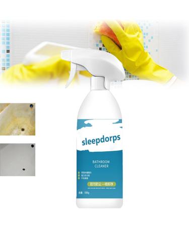 Sleepdrops Bathroom Cleaner Sleep Drops Shower Cleaner All-Purpose Bathroom Descaler Spray Bathroom Descaler Cleaner No Rinse & Scrub Daily Bathroom Cleaner 1pc