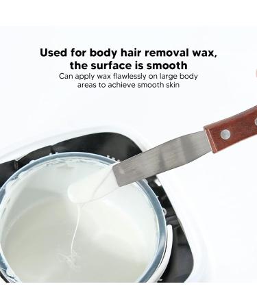 Premium Straight Wax Paddle with Wooden Handle for At-Home Body Hair Removal | Buy Internationally - Buy Online on GoSupps.com