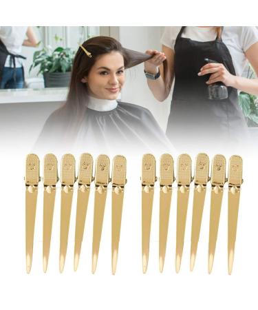 12PC Hair Styling Clips Set - Professional Salon Hairpins in 6 Colors | Durable Steel Hair Clips for Hairdressing - Buy Online on GoSupps.com