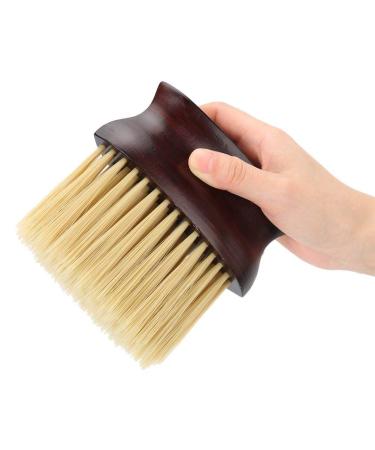 Neck Duster & Hair Sweep Brush - Soft Fibre Hair Removal Tool for Haircuts & Makeup | Professional Hairdressing Brush - Buy Online on GoSupps.com