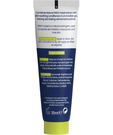 Witch Doctor Gel 35ml with Witch Hazel helps calm and soothe skin. Packaging may vary - Buy Online on GoSupps.com