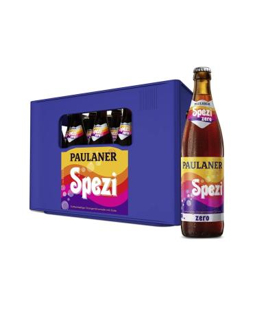 Paulaner Spezi Zero Pack of 20 bottles of 500 ml