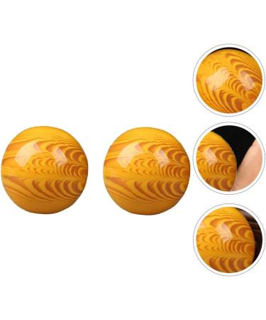 Lurrose 6 STK Health Balls - Sea Pasture Lacrosse Massage Balls for Deep Tissue Relaxation & Yoga Massage - Natural Resin Synthesis - Buy Online on GoSupps.com