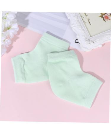 Housoutil 2 Pairs Mens High Heels Heel Sleeves for Cracked Foot Heel Sleeves for Cracked Heels High Heels for Men Highlights Hair Dye Kit Mesh Heels Sock Men and Women Ankle - Buy Online on GoSupps.com