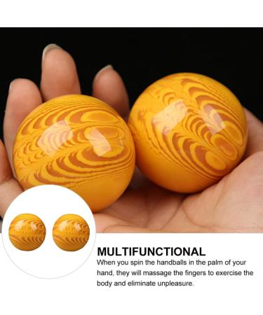 Lurrose 6 STK Health Balls - Sea Pasture Lacrosse Massage Balls for Deep Tissue Relaxation & Yoga Massage - Natural Resin Synthesis - Buy Online on GoSupps.com