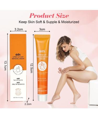 LOPHE Hair Removal Cream Depilatory Cream Soft Soothing Depilatory Cream for Face No Skin Irritation Hair Remover Unisex 20g 20g Depilatory Cream - Buy Online on GoSupps.com