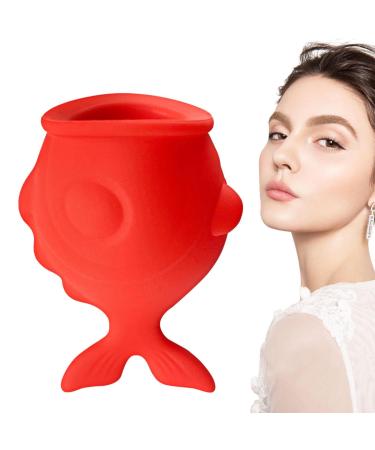 Demaxiyad lip filler device - lip amplifier in a fish form made of silicone |Lip Enhancer Plumper Device for long -lasting natural pout Lip Sucker Plumper Tool for lip care