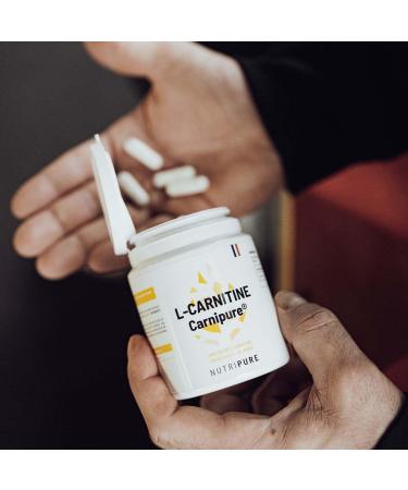 Nutripure | L-Carnitine CARNIPURE | Pre Workout Dietary Supplement | Optimizes Energy Metabolism and Recovery | Based on Pure L-Carnitine | 120 Capsules | 1 Month | Made in France - Buy Online on GoSupps.com