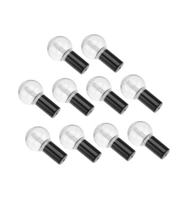 10pi ces Tube De Brillant L vres Flacon Rechargeable De Brillant L vres Contenant Diy Tube Vide Transparent Bouchon Anti-fuite