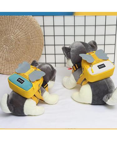 FUNAT Dog Backpack Harness - Self-Carrier with Leash for Small Dogs - Mini Carrier in White - Buy Online on GoSupps.com