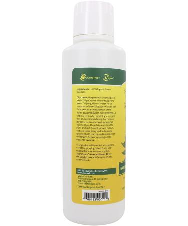 TheraNeem Naturals Neem Oil for Garden & Houseplants - 16 fl oz (480 ml) - Buy Online on GoSupps.com