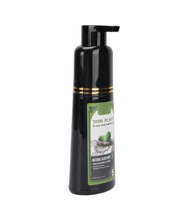 GEERYZHE 3-in-1 Hair Coloring Shampoo for Black Hair Gray Coverage for Women and Men with Nourishing Plant-Based Ingredients 250ml