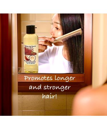 Cherry Blossom Coconut Oil Moisturizer - 3.4 Oz Travel Size | Multi-Use Hair Skin & Nails Oil | Family-Friendly Fragrance Body Massage Oil - Buy Online on GoSupps.com