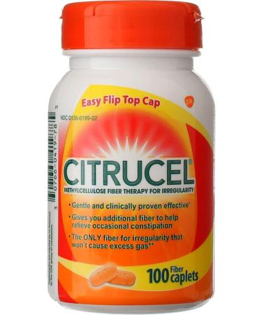 Citrucel Caplets 100ct - Fiber Supplement for Digestive Health - Buy Online on GoSupps.com