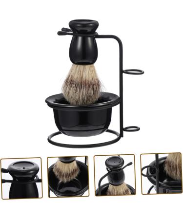 4 Sets Beard Shaving Bowl & Brush - Professional Men's Grooming Accessories for Convenient Shaving - Buy Online on GoSupps.com