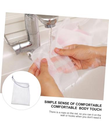 DRESSOOS 160 Pcs Soap Bag Soap Net Foam Soap Body Scrub Soap Saver Soap Savers for Bar Soap Pouch Mesh Nylon - Buy Online on GoSupps.com