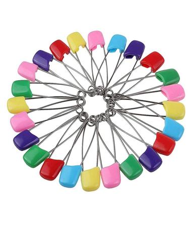 Newsfana Diaper Pins Stainless Steel Traditional Safety Pin (Asst) 100PCS - Buy Online on GoSupps.com
