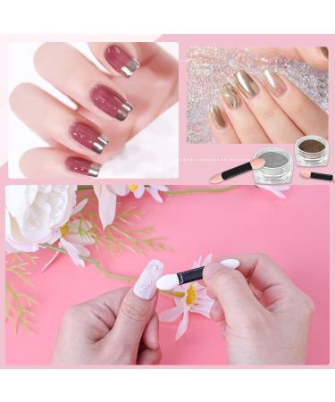 3D Gel for Nails TopDirect: 12 Colours Builder & Sculpture Gel Set with Silicone Brushes, Mirror Powder, Stencils - DIY Manicure Kit - Buy Online on GoSupps.com