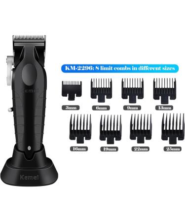 Professional KEMEI Hair Clipper & Trimmer Set | Cordless Electric Beard Trimmers for Men | Barber Hair Cutting Kit KM-2296 & KM-2299 - Buy Online on GoSupps.com