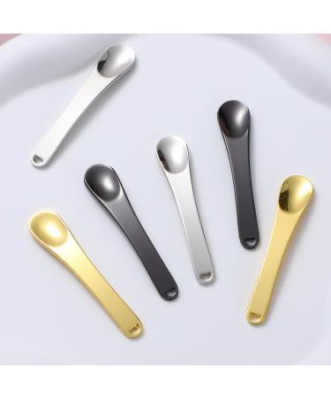 SHERCHPRY 6 Pcs Metal Cosmetic Scoop Set | Makeup Spatula & Eye Cream Spoon | Zinc Alloy Beauty Tools for Creams & Masks - Buy Online on GoSupps.com