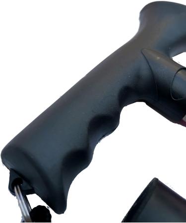 Deluxe 4-Part Folding Adjustable Aluminium Metallic Compact Walking Stick Cane for Men Ladies and Women with Soft Grip Gel Handle 33.5 37.5 Red - Buy Online on GoSupps.com