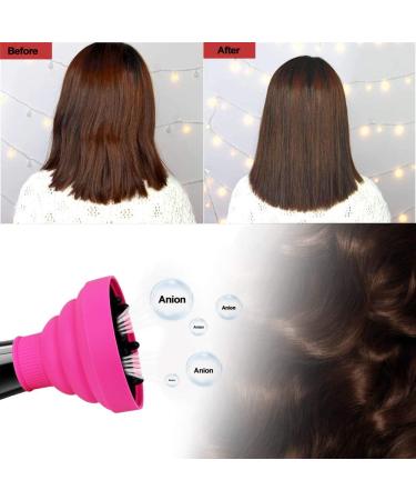 Decareta Hair Dryer Diffuser Attachment for Curly & Wavy Hair - Silicone Curly Hair Diffuser with Nozzle (D 1.18 - 1.38) - Ideal for International Shipping - Buy Online on GoSupps.com