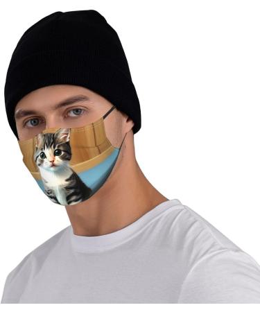 Zyvia 5-Layer Pleated Dust Masks for Bedroom & Kittens | Activated Carbon Filter Adjustable Soft & Breathable - Pack of 10 - Buy Online on GoSupps.com
